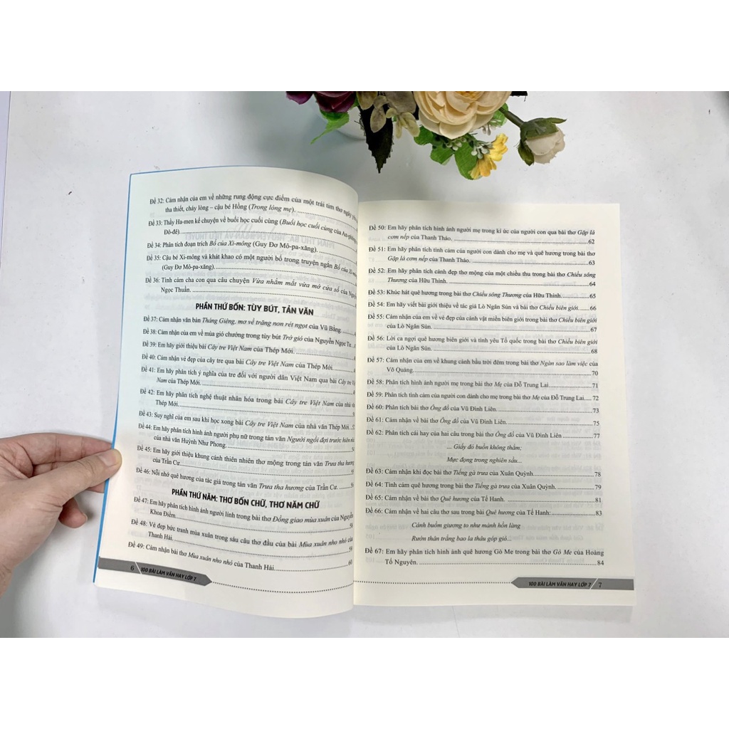 Sách - 100 Bài Làm Văn Hay Lớp 7 - ndbooks