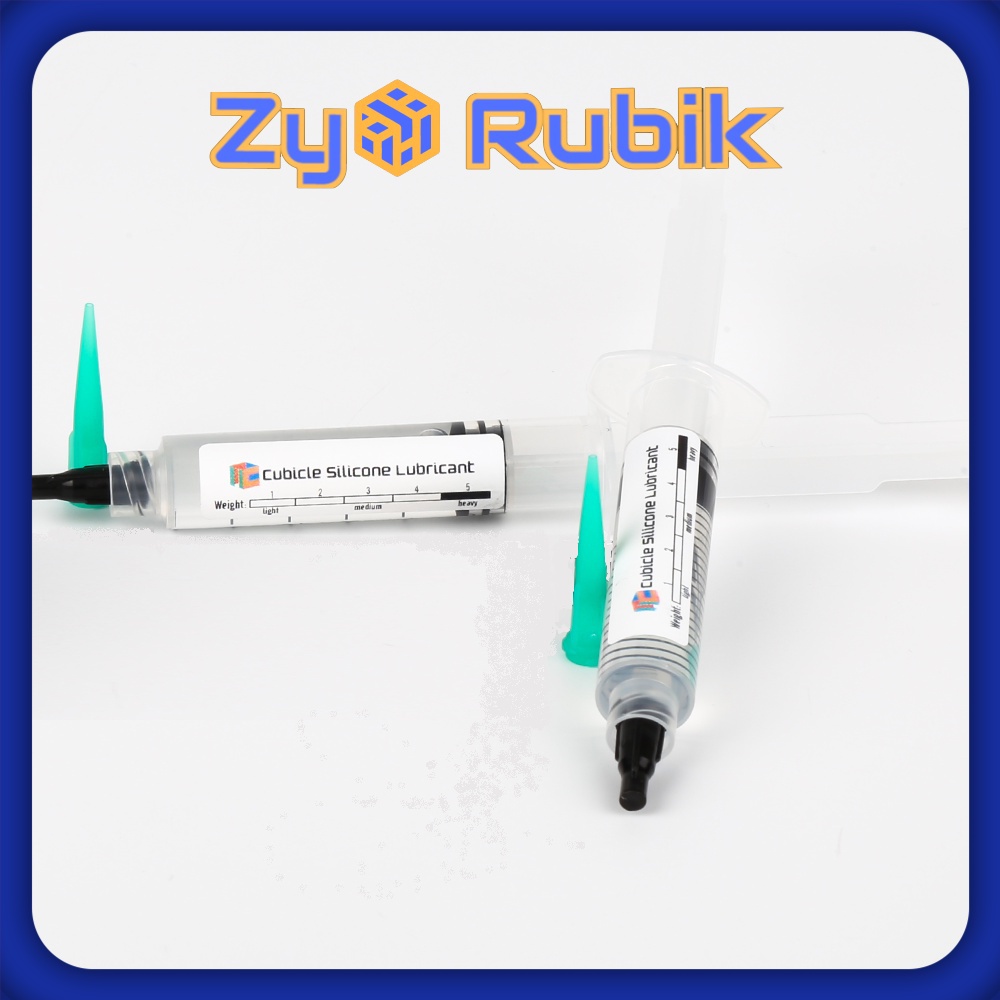 [Lube Rubik] Cubicle Silicone Lube Weight 5 / dầu bôi trơn core rubik (Thể tích 5cc) - Zyo Rubik