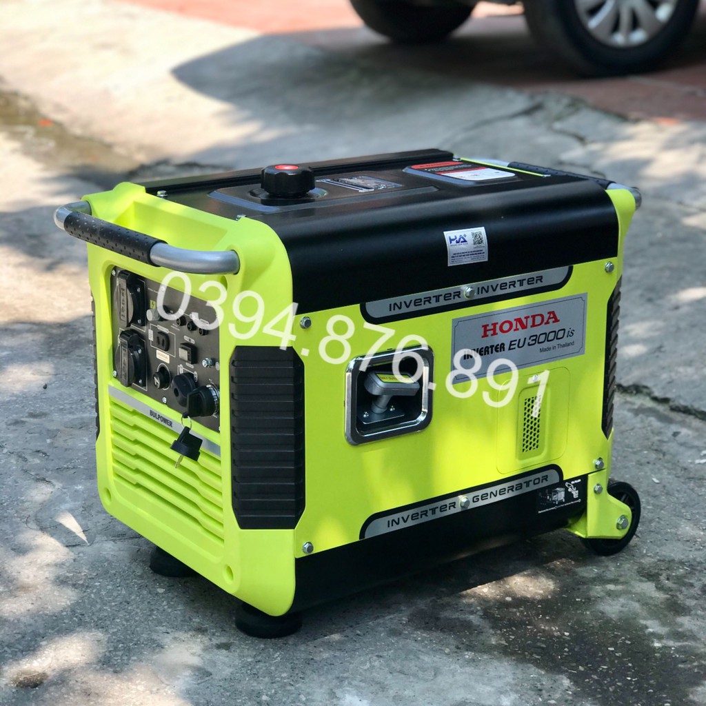 [Free ship] Máy Phát Điện Honda Chạy Xăng 3Kw EU3000i Inverter