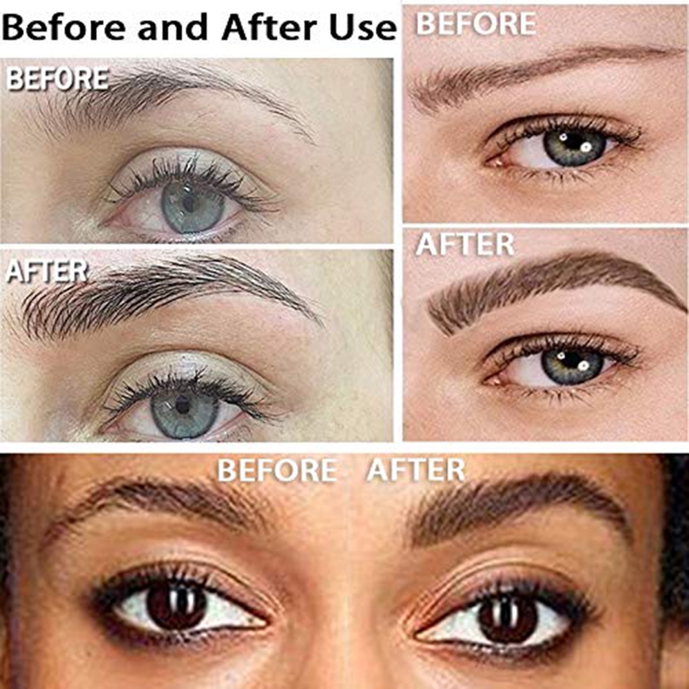 🌸EUTUS🌸 Cosmetics Authentic Water-based Eyebrow Tattoo Sticker 6D Hair-like Eyebrow Brow stickers Waterproof Lasting Makeup False Eyebrows