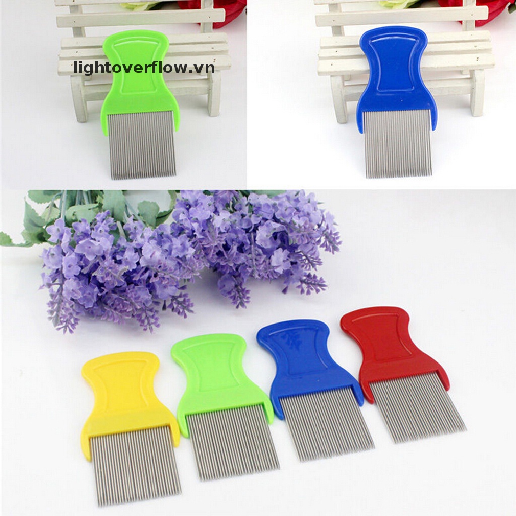 Lược Chải Tóc Anoplura Flea Bằng Thép Không Gỉ Cho Trẻ Em