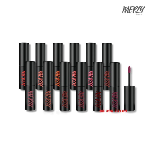 [XÁCH TAY HÀN QUỐC] Son Kem Lì Merzy Lên Màu Chuẩn Giữ Màu Lâu The First Velvet Tint | BigBuy360 - bigbuy360.vn