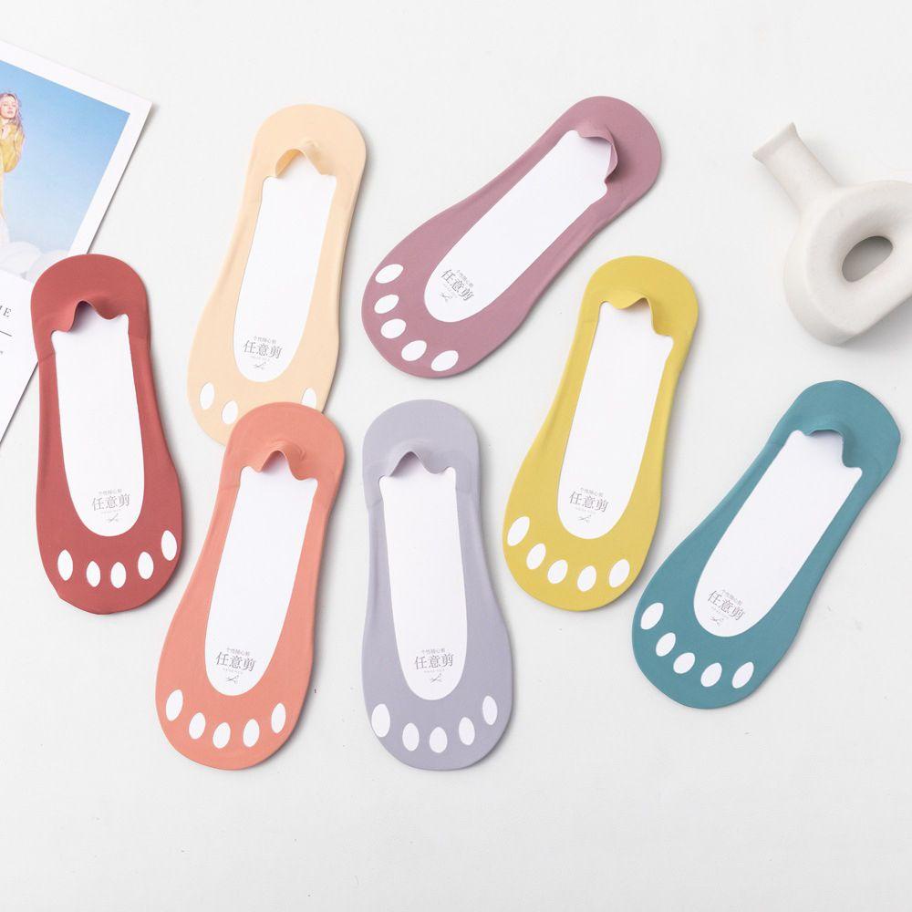 MOCHO Vớ Xỏ Năm Ngón Vải Lụa Lạnh Mỏng Mềm Mại Màu Kẹo Ngọt Dễ Phối Đồ Dành Cho Bạn