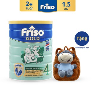 [Tặng balo hình thú] Sữa bột FRISO GOLD 4 1500G