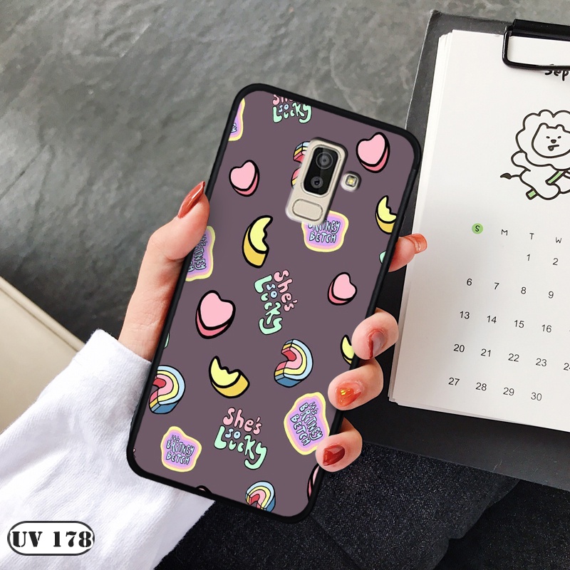 Ốp nhám viền dẻo cho điện thoại Samsung Galaxy J8