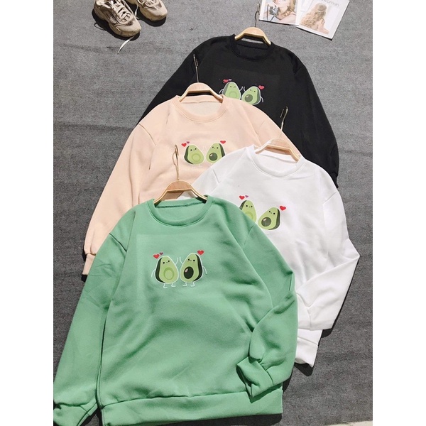 Áo Sweater 2 quả bơ TC6