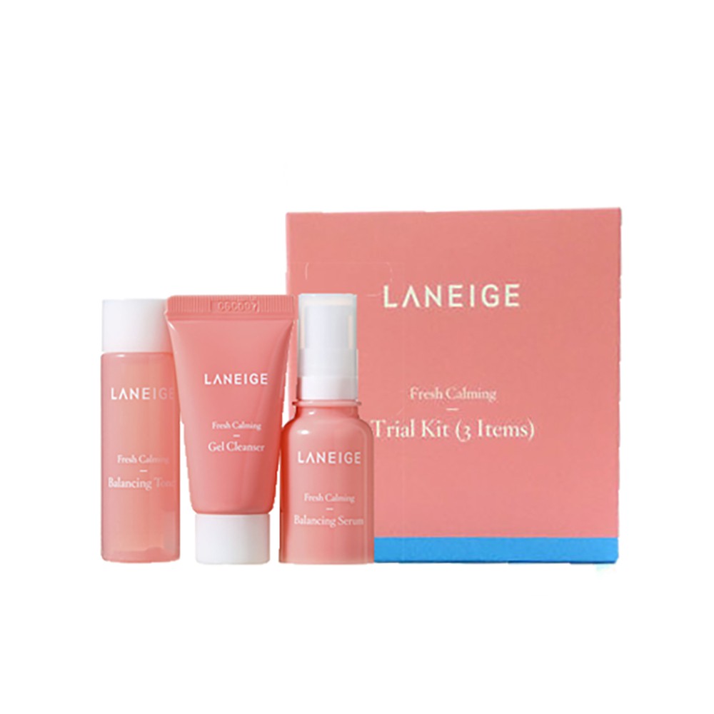 Bộ dưỡng da Laneige Fresh Calming Trial Kit 3 Items