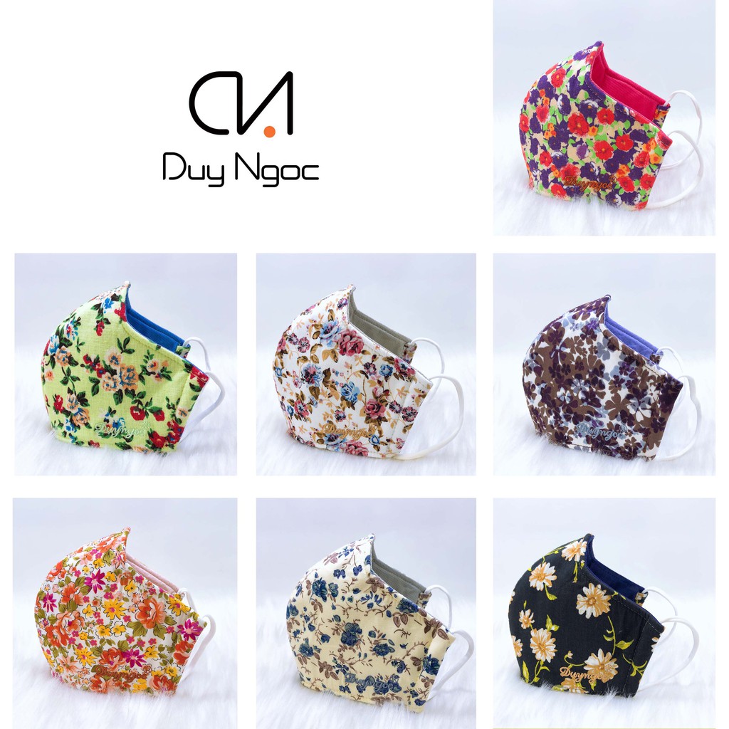 Khẩu trang hoa nổi cao cấp Duy Ngọc - [Giao Màu Ngẫu Nhiên] (5229) | BigBuy360 - bigbuy360.vn