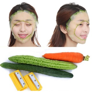 Dao bào dưa leo đắp mặt nạ