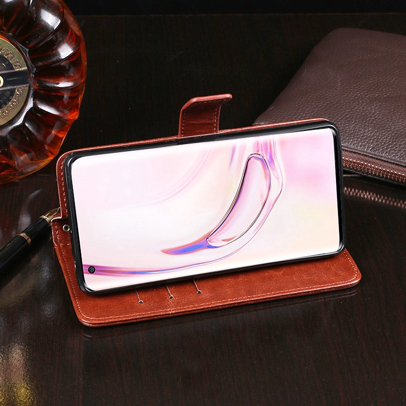 Bao da điện thoại PU dạng ví nắp gập từ tính bảo vệ cho XIAOMI MI 10 PRO