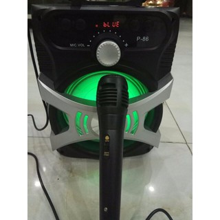 LOA KARAOKE BLUETOOTH XÁCH TAY TẶNG KÈM MICRO