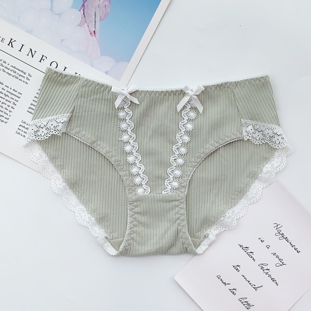 ♥️[Q11.HCM]♥️QUẦN LÓT NỮ PHỐI REN CAO CẤP- QUẦN LÓT TĂM TRE THÔNG HƠI CAO CẤP - CÔ CHỦ NHỎ CHUYÊN SỈ