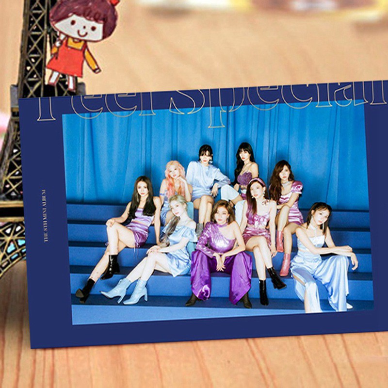 Trend TWICE: FEEL SPECIAL Full Package Poster (JYP) 8th Mini Lomo Card 10pcs