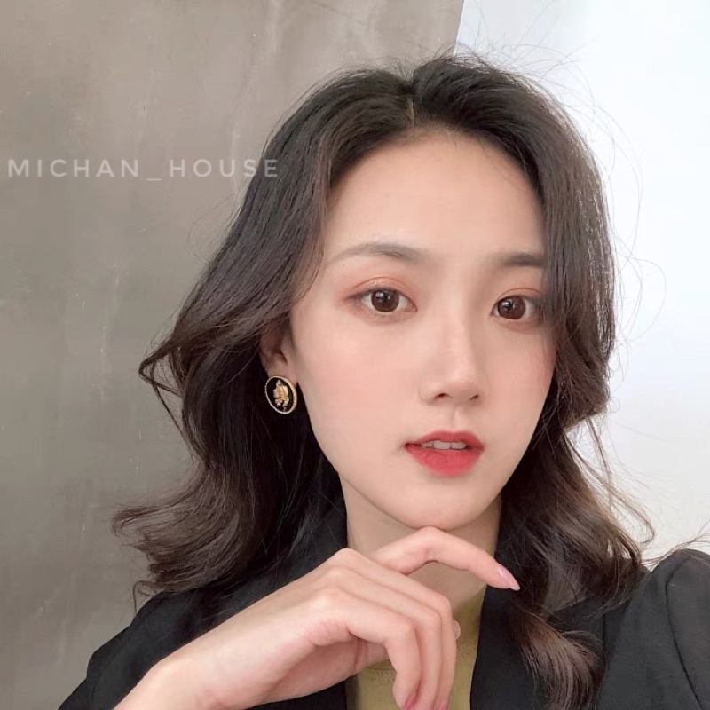 Hoa tai họa tiết cá tính