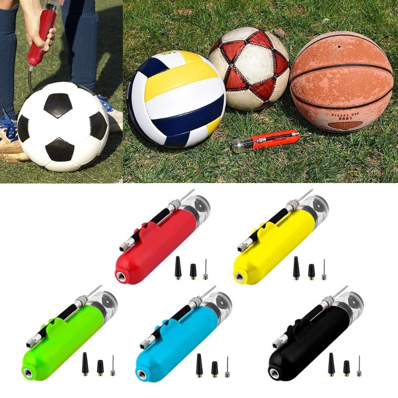 Ống bơm bóng rổ/bóng đá/bóng chuyền mini cầm tay tiện lợi
