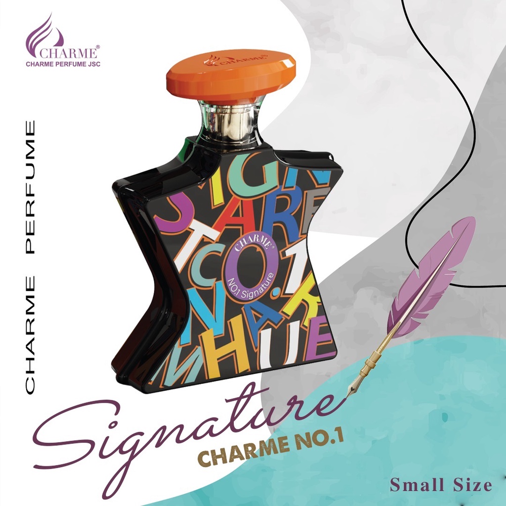 Nước hoa nam nữ Charme No.1 Signature 10ml