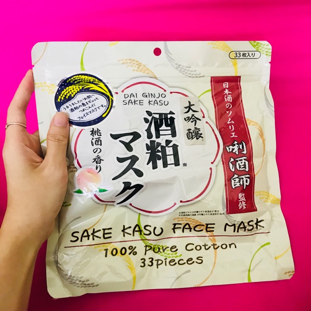 Mặt nạ Sake Kasu