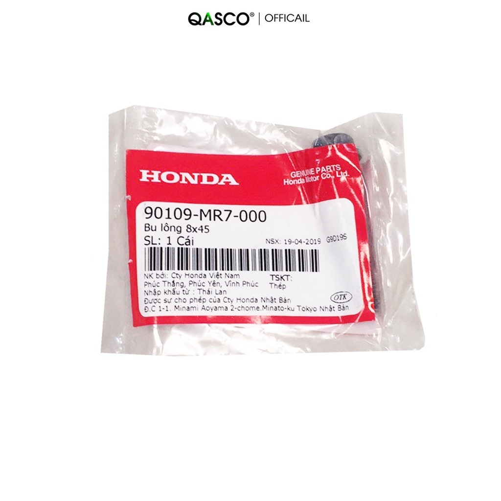 Bu lông HONDA nhiều dòng xe 8x45  QA(90109MR7000) _( 486)