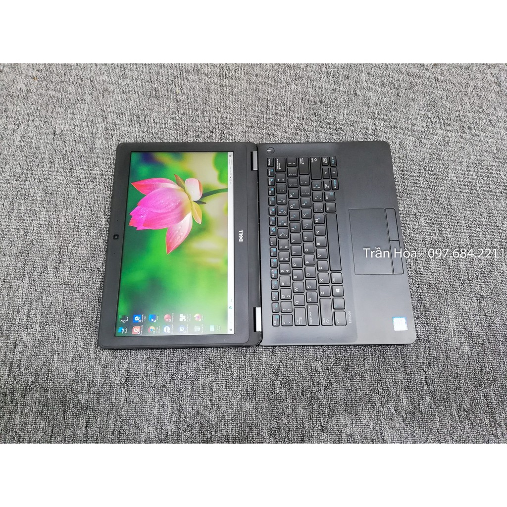 [Laptop Dell 12.5inch mỏng nhẹ] - Dell Latitude E7270 - Core i5 6300u, Ram 8GB, ổ SSD 256GB, vỏ nhôm. | BigBuy360 - bigbuy360.vn