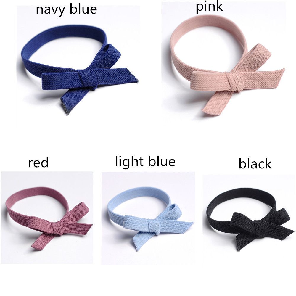 Dây buộc tóc nơ co giãn dễ thương cho nữ