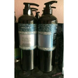 ⚡Chính Hãng Công Ty ⚡Dầu cặp gội xả HISCHER ARGAN 500 & 1000ml