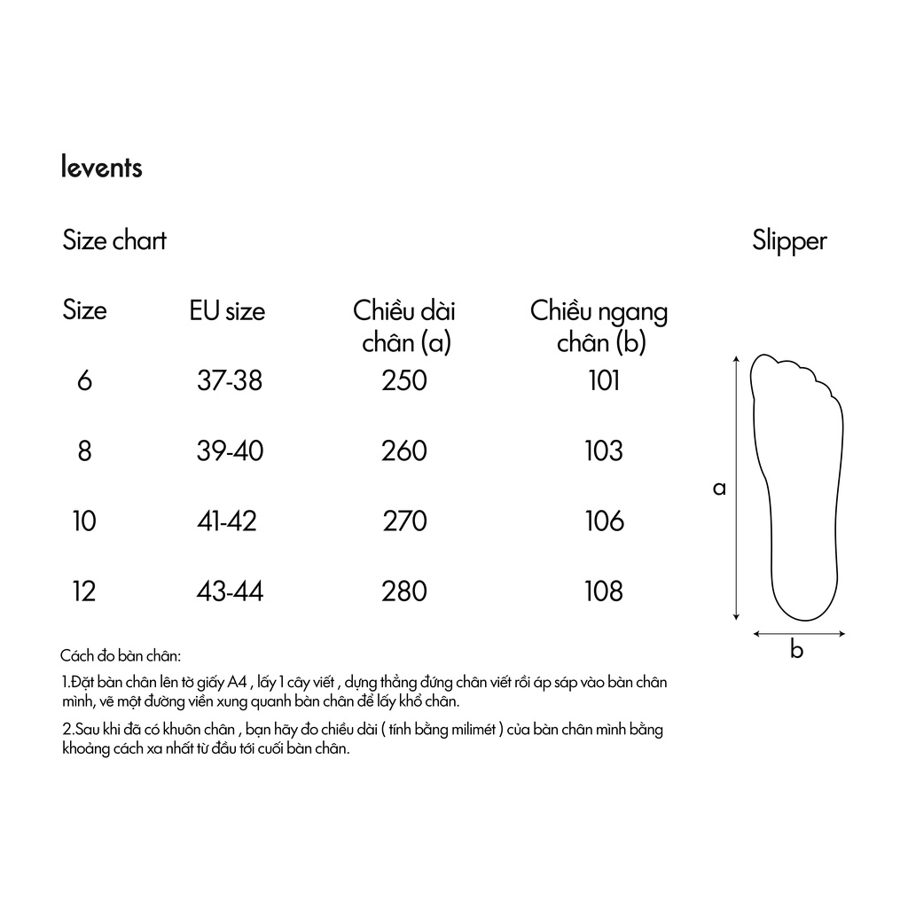 Dép Levents Essential 2.0/ Black