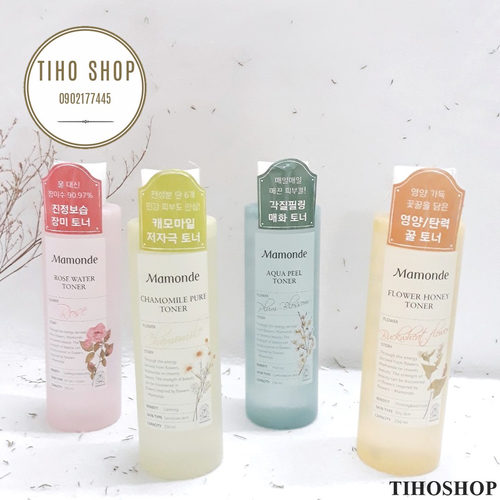 Nước Hoa Hồng Mamonde Hàn Quốc 250ml