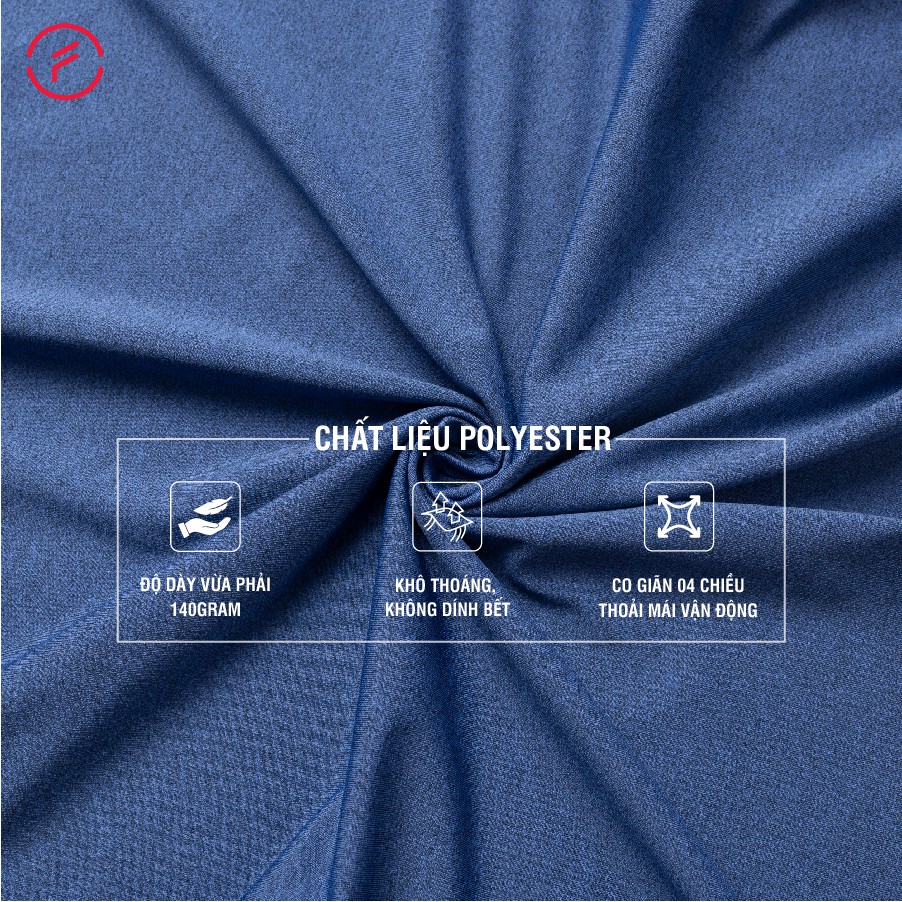 Áo thun thể thao nam Fasvin TS21460.SG chất vải poly mềm mại thoải mái co giãn tốt | BigBuy360 - bigbuy360.vn