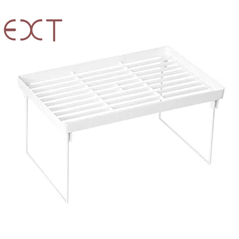Kệ Kim Loại Chân Xếp Chồng Lên Nhau Đựng Đĩa / Tủ Chén / Quầy / Sắp Xếp Gọn Gàng Cho Nhà Bếp