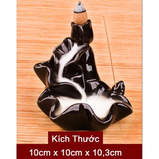 Thác khói trầm hương - Tặng Kèm 20 nụ Trầm tự nhiên (full bộ như hình)