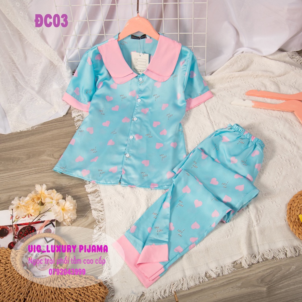 Set bộ dài cộc Mango cổ 2 lá Viclux Sang trọng, thoải mái, lịch sự V002