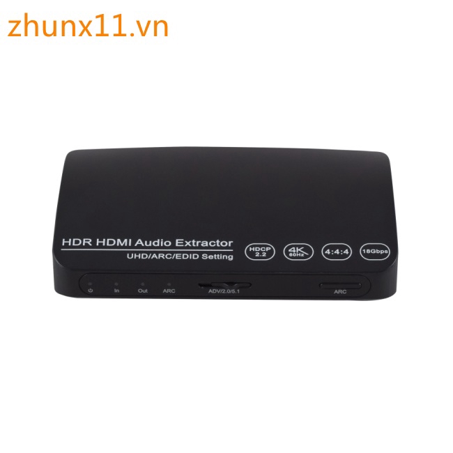 Bộ trích xuất âm thanh HDMI kèm phụ kiện