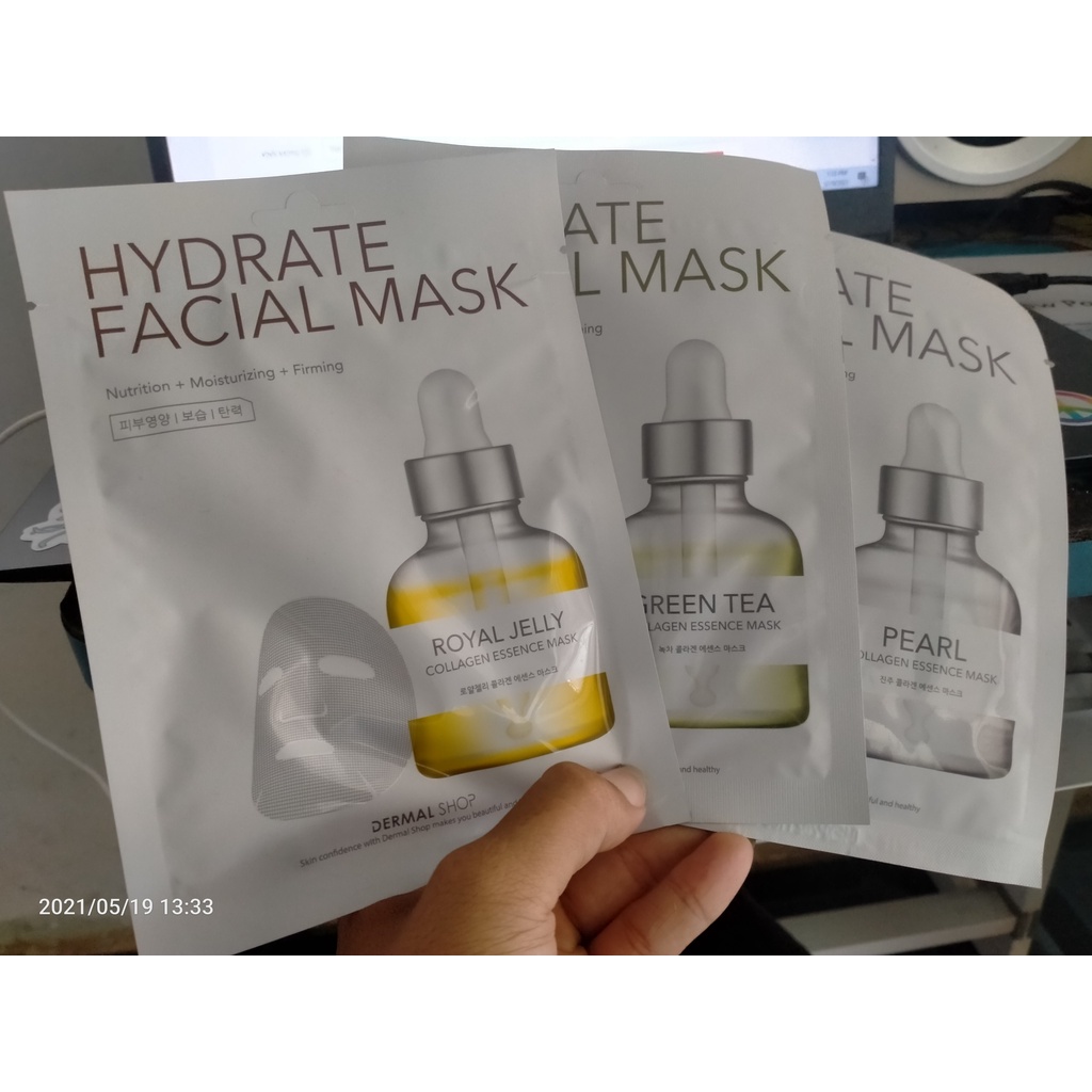 [HYDRATE FACIAL MASK] Mặt nạ trà xanh Hàn Quốc