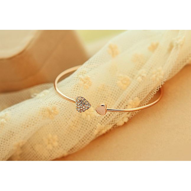 Vòng tay nữ Hàn Quốc siêu nữ tính đính đá sang trọng | BigBuy360 - bigbuy360.vn