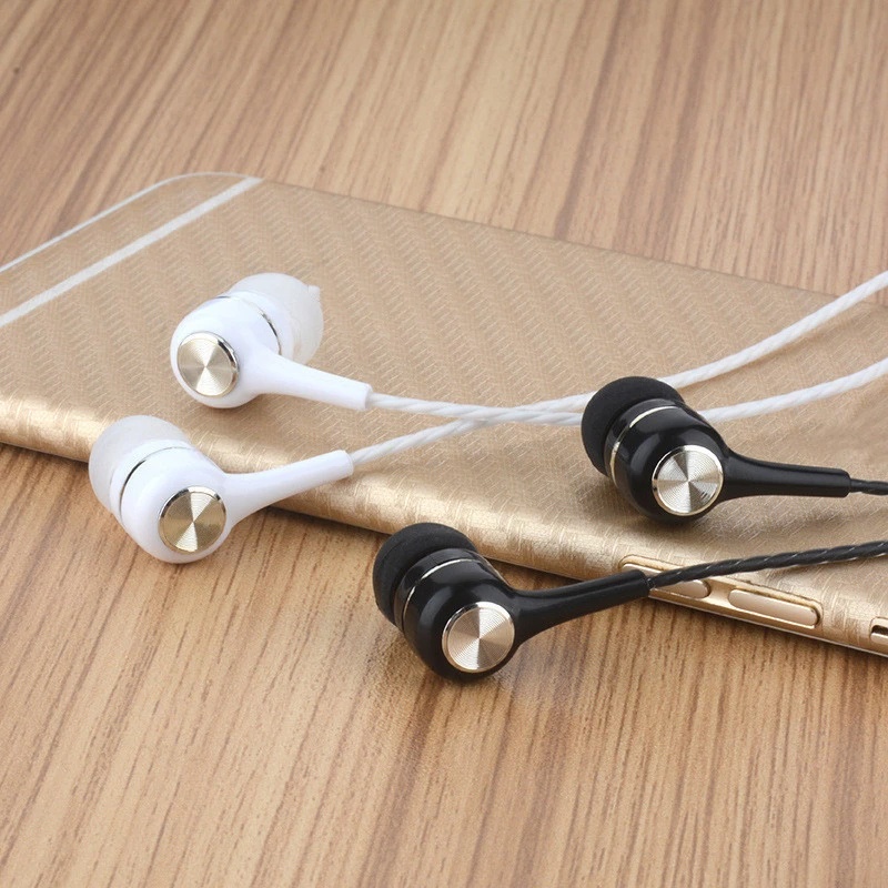 Tai nghe nhét tai TZUZL S12 giắc 3.5mm âm thanh siêu trầm có micro nhiều màu tùy chọn