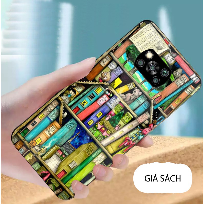 Ốp lưng kính cường lực Xiaomi poco x3 / poco x3 pro chống bể hình vũ trụ