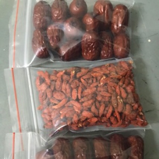 Kỳ tử - câu kỳ tử loại 1 ngon 100g dùng pha trà dưỡng nhan, chưng yến sào