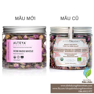 [DATE 2026] Trà Hữu Cơ Nụ Hoa Hồng Alteya Organic Rose Buds Tea, 80g