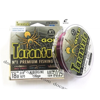 Cước 150m - tarantula gold - nhện vàng - cước câu cá