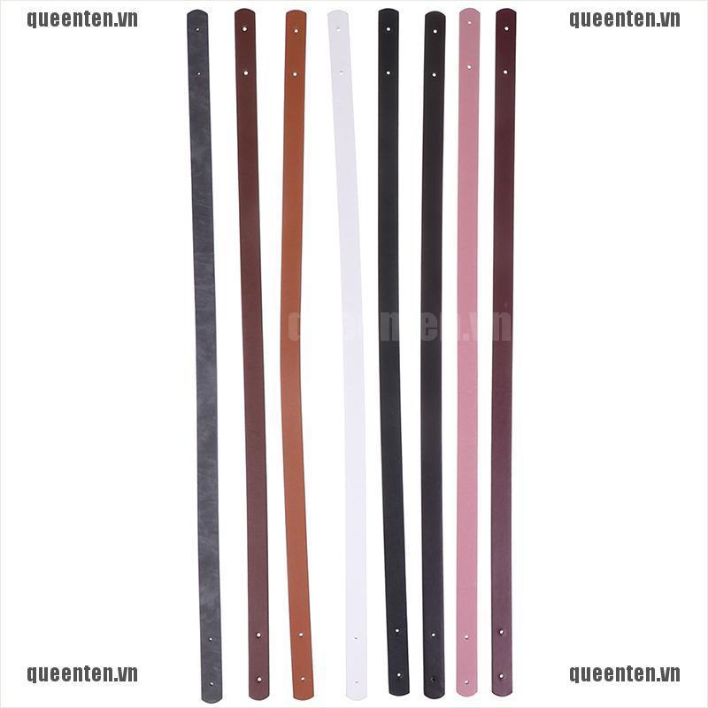 2Pc/Set PU Leather Tote Bag Strap Replacement for Handbag Detachable Handle Belt QUVN
