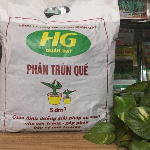 Phân bón hữu cơ trùng quế