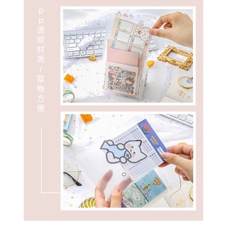túi đựng hình dán, ảnh dán, sticker