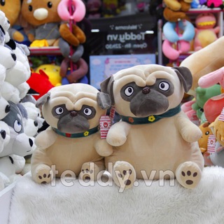Chó mặt xệ ngồi mặt cực yêu - bông mềm mại ôm cực thích - size 50cm