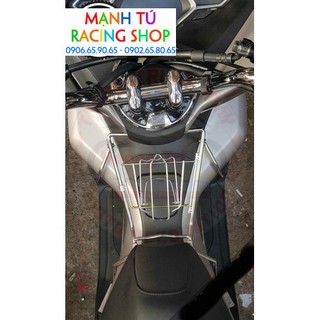 Baga inox 10ly 2 chân pcx 2018-2019 cao cấp - wjk1