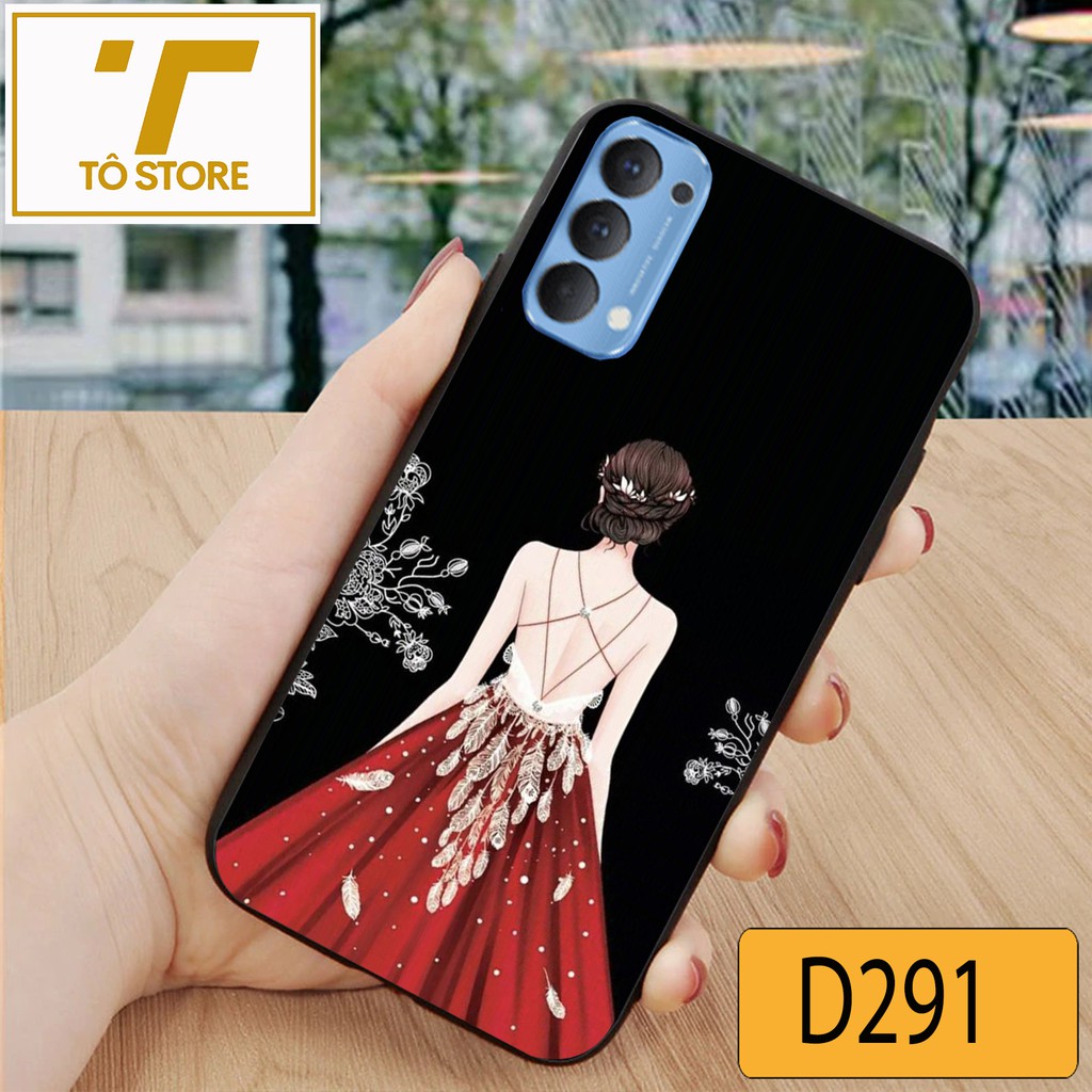 [ SIÊU HOT ] Ốp lưng kính điện thoại Oppo Reno 5 - Reno 4 Pro - Reno 4 - Reno 3 Pro in hình họa tiết siêu đáng yêu. | BigBuy360 - bigbuy360.vn