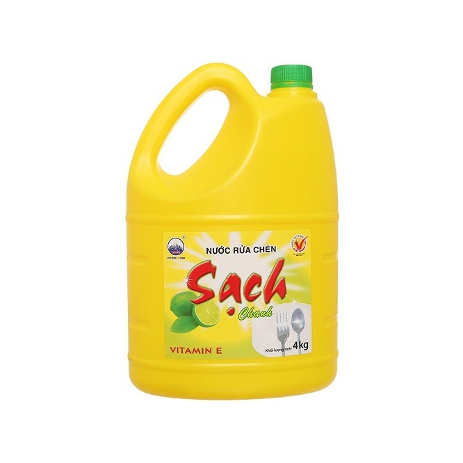 Nước rửa chén NET Sạch Vitamin E 4kg