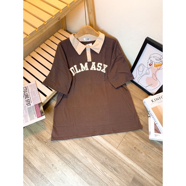 Áo Polo Nam Nữ 3158/ Áo Thun Unisex Tay Lỡ 3158 Ullzang Form Rộng Oversize