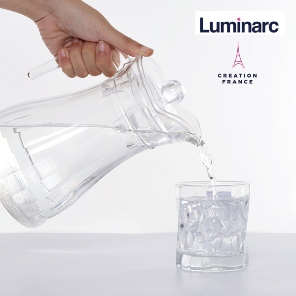 [Mã BMBAU50 giảm 7% đơn 99K] Bình Nước Thuỷ Tinh Luminarc Bucolique 1.3L- LUBIN1806