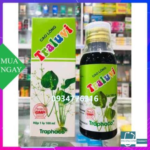 Cao lỏng Traluvi 100ml traphaco