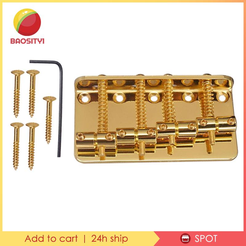 1 Bộ Cầu Đàn 4 Dây Kèm Cờ Lê Cho Đàn Guitar Bass Điện